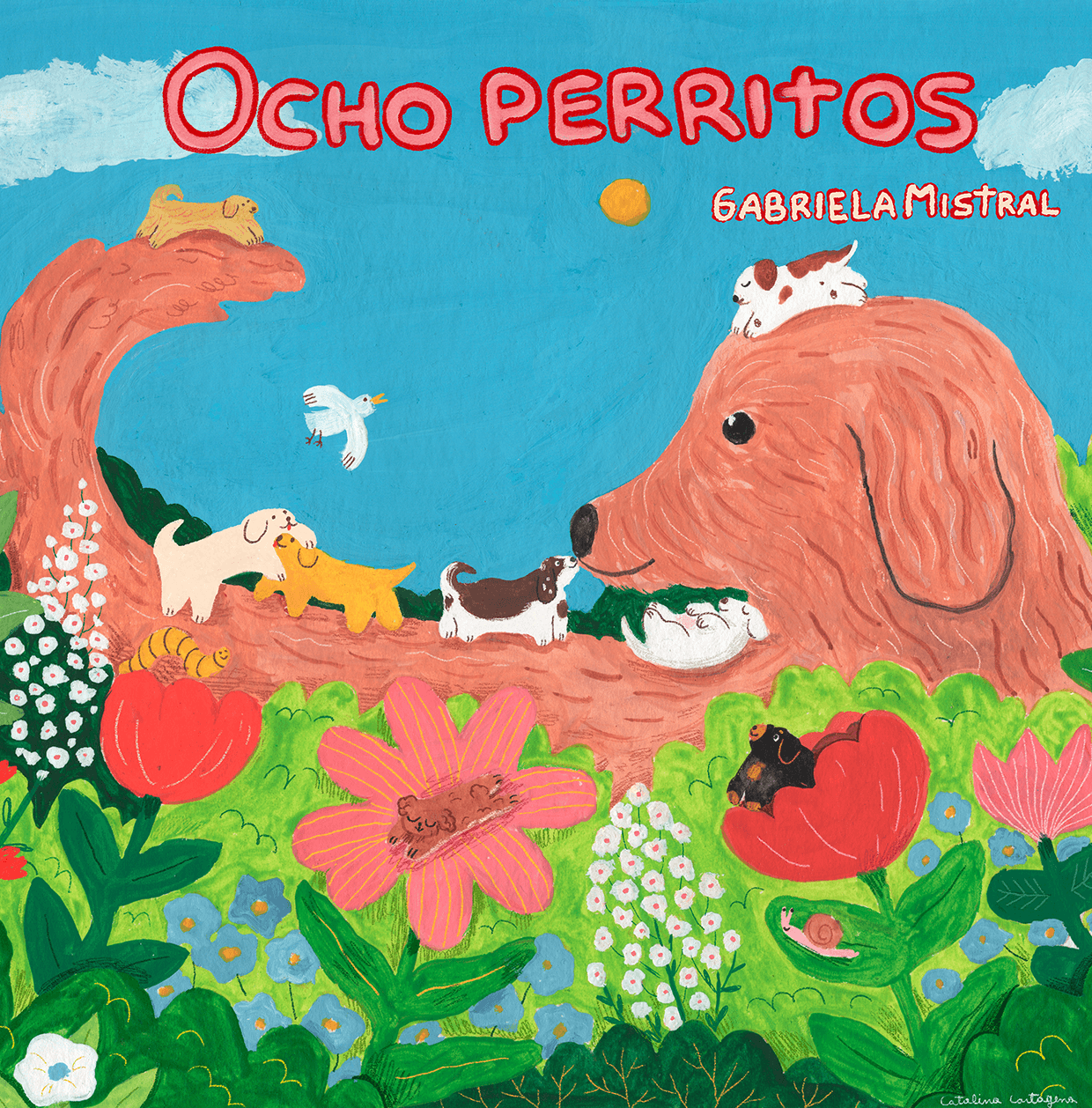 Ilustración: Ocho perritos